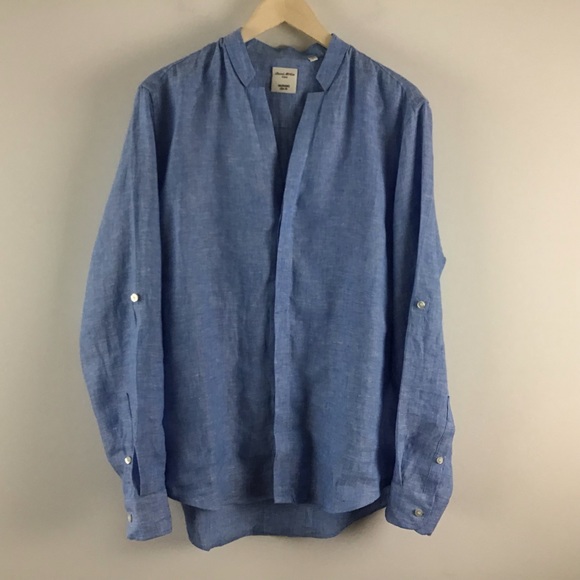 Baird Mcnutt Other - Baird McNutt Linen Murano Slim Fit Button Up Shirt